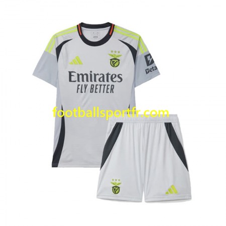 Tenue Benfica Lisbonne Enfant Troisieme 2024-2025 Maillot de Foot